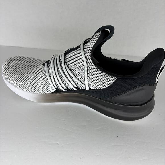 Adidas Lite Racer Adapt 7.0 Cloudfoam SlipOn Sneaker Men\'s 11.5 Black White Grey main image 6